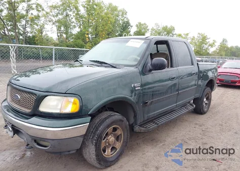 2002 Ford F-150 Lariat/Xlt from USA, damaged, VIN 1FTRW08602KD62075